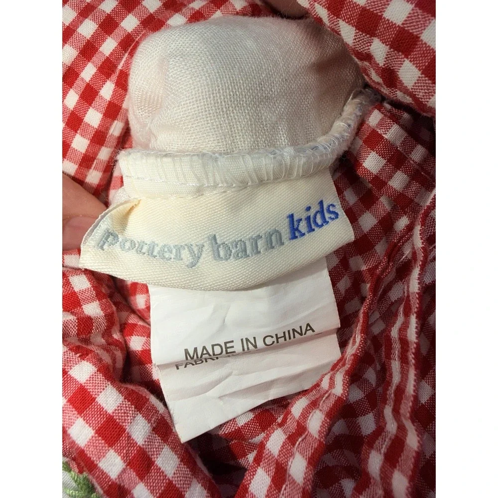 Pottery Barn Kids Ballerina Quilted Blue Christmas Stocking No Monogram